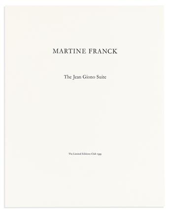 Franck, Martine (1938-2012) The Jean Giono Suite.